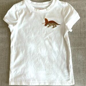 Triceratops dinosaur t-shirt, size 4/5